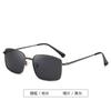 New metal square anti-ultraviolet polarized sunglasses driver driving sunglasses men's retro trendy glasses