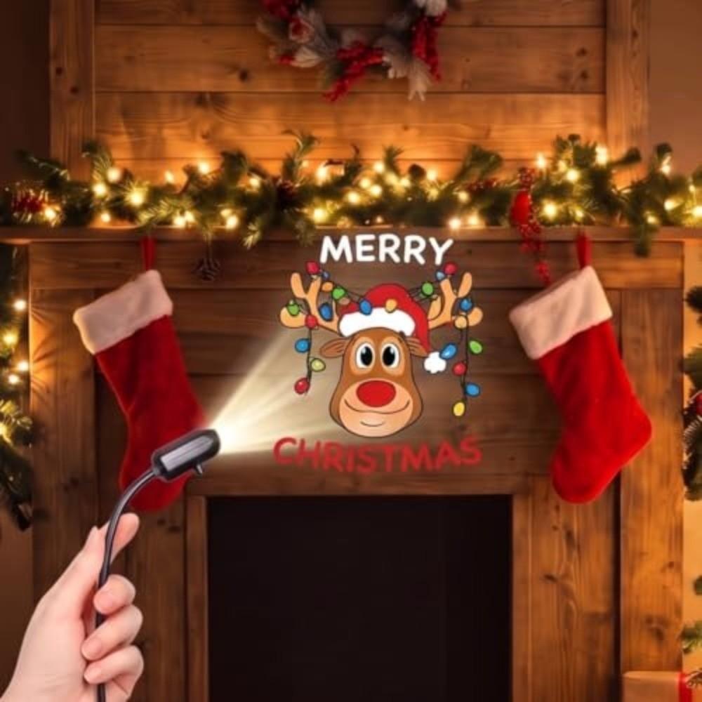 Multiple Scenes Festive Scene Projector HD Resolution Night Light Projector Christmas Decoration