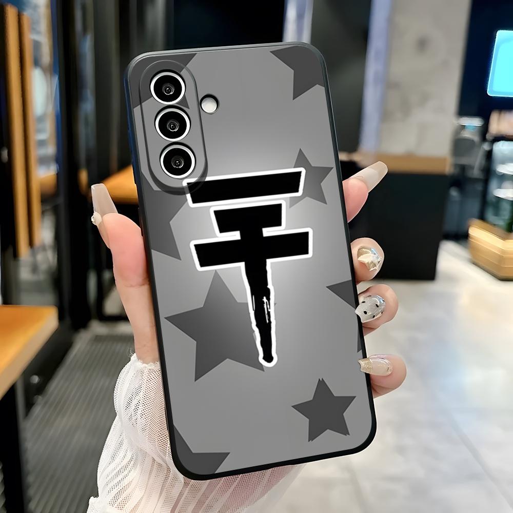 Чехол для телефона с ремешком T-Tokio Hotel для Samsung S26 S25 Plus S20 S20 Plus S22 Ultra S23 FE S21 Plus S21 Ultra Мягкий чехол