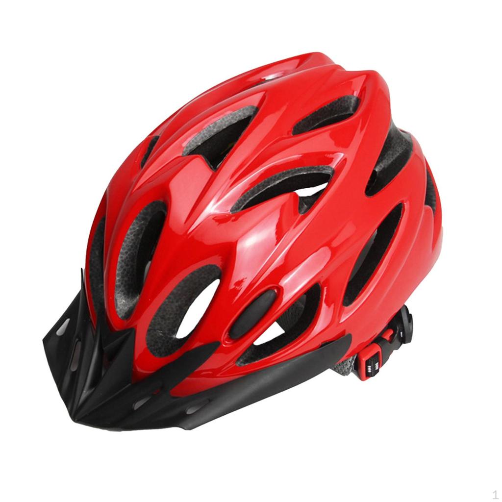 Bike Helmet Practical Shock Absorption for Men Women Adjustable Lightweight