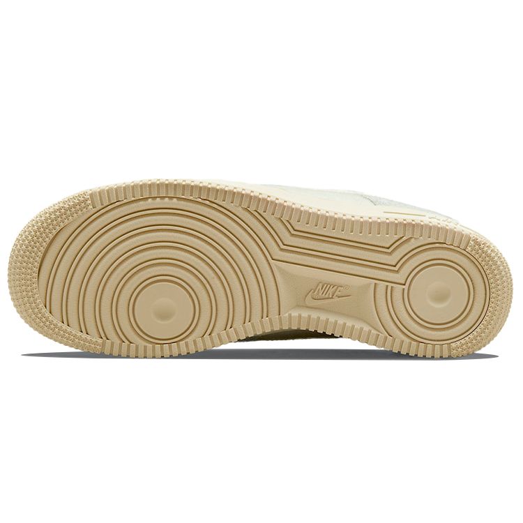 Nike Air Force 1 07 LV8 Photon Dust Sherpa Женские кроссовки кремового цвета из кашемира бледно-слоновой кости DO7195-025