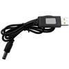 Универсальный зарядный кабель 3,5/5,5/USB 5-контактный для литиевых батарей 3,7 В с управлением зарядом и автоматическим отключением