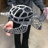 Metal Sea Turtle Ornament Beach Theme Decor Wall Art Decorations Wall Hanging for Indoor Livingroom Turtles Decoration