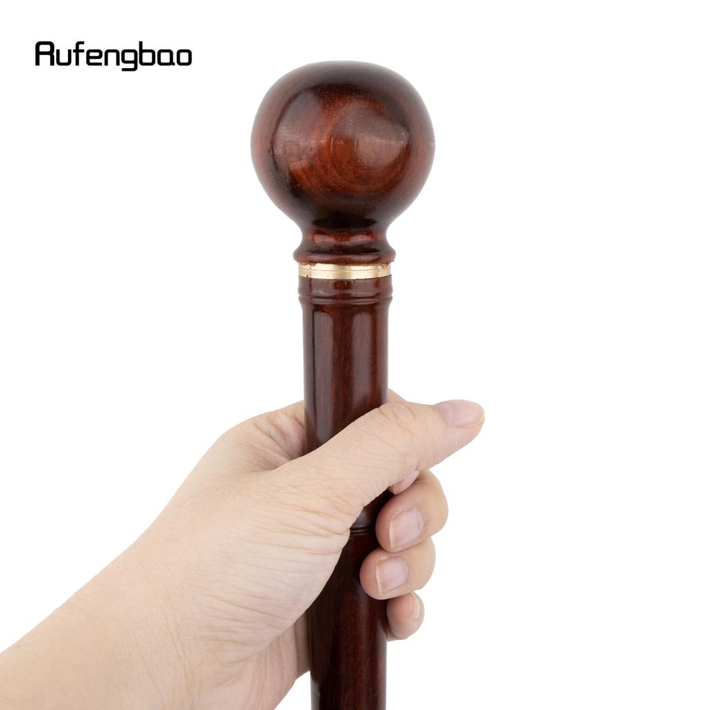 Красная круглая деревянная бамбуковая трость для ходьбы, декоративная косплейная вечеринка, деревянная трость, палочка для Хэллоуина, посох 90 см