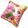 MORIPiLO Disney Rapunzel Art Collection by Shoko Nakagawa Soft and Gentle On the Plush Nap Disney Princess Morishita Pillows (Mini Cushion) Skin, Toy,