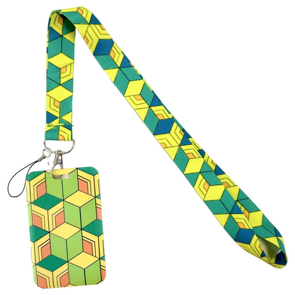 Аниме Шнурок Держатель для Бейджа Брелоки На шею Для Пропуска Держатель для Банковской Карты Ремешки Аксессуары Брелок для Мобильного Телефона