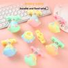 Colored Candy Press Type Rotating Gyroscope With Lighting Function Toy Children