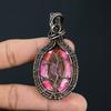 Tree Of Life Kunzite Gemstone Handmade Pure Copper Wire Wrap Jewelry Pendant For Memorial Day