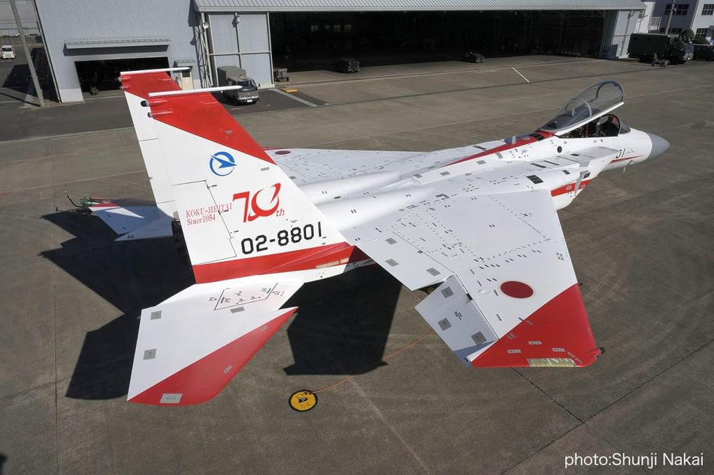 PLATZ JASDF Летно-испытательная группа «Игл» 2024 Авиашоу на авиабазе Гифу 70-летие JASDF Раскрашенная пластиковая модель 1/72 F-15J AC-96 (Самолет)