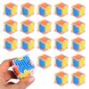 3D Maze Mini Cubes, 3D Puzzle Toy, Prize, Maze Cube, Keychain, Festival Gift (20 Pieces)