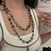 Irregular Bohemia Pendant Necklace Retro Long Sweater Chain Shell Multilayer Necklace Beach