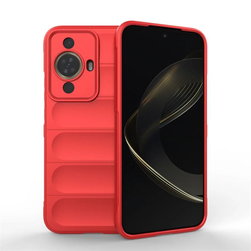 Чехол для Huawei Nova 12S 12 S 4g Чехол-накладка на заднюю панель Ударопрочные Бронированные Чехлы для Телефона Жидкий Силикон Противоударный Funda Coque