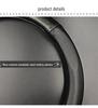 MG356 Roewe 356 D-Shaped Carbon Fiber Genuine Leather Steering Wheel Cover