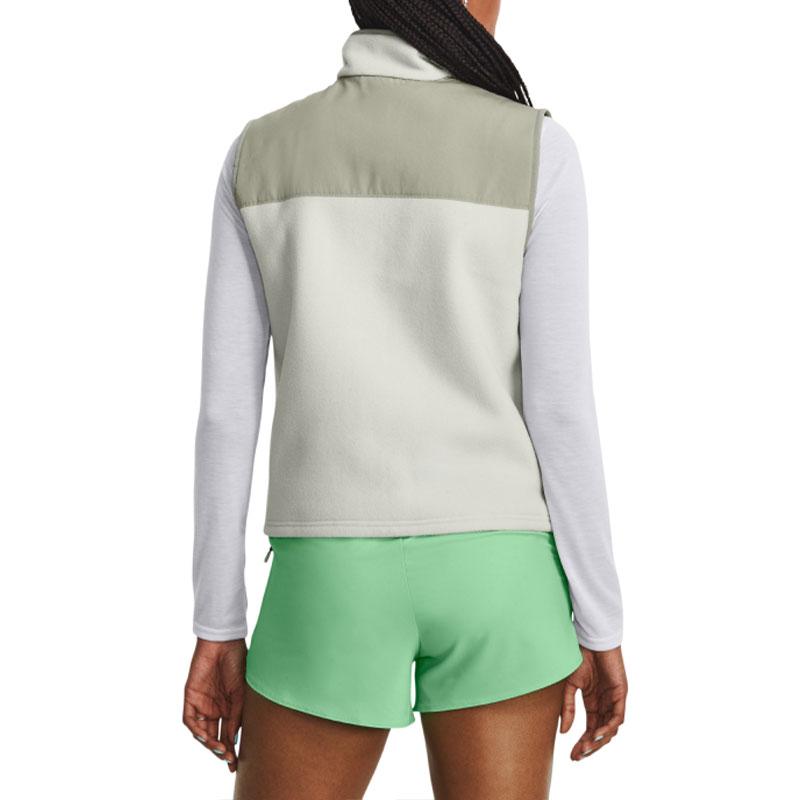 Under Armour Жилет для женщин из микрофлиса Maxx Color Block Outdoor Sports, зеленый 1379921-502