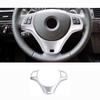 Автомобильный Стайлинг, кнопки на руле из АБС-пластика, рамка, декоративная накладка для BMW E90 3 серии 2005-2012, интерьер