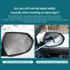 Car Rearview Mirror Wiper Cleaning Tool Auto Glass Mist Cleaner Scraper Telescopic Handle Window Cleaning Brush
