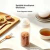 Plastic Spice Jar With Shaker Lids 400/600ml Leakproof Seasoning Container for Home Kitchen Daily Storage