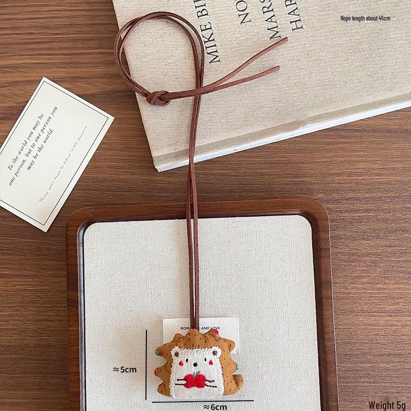 Корейское ручное детское ожерелье с кулоном в виде мультяшного животного