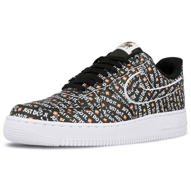 Nike Air Force 1 07 LV8 JDI Unisex Low Top Skate Shoes Black AO6296-001