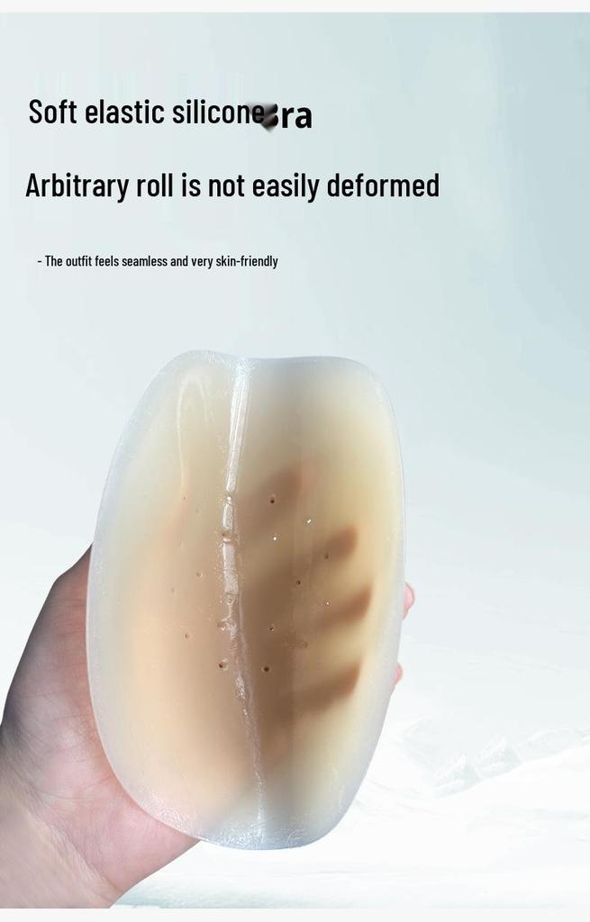 15cm Breathable Invisible Nipple Covers for Large Breasts - Seamless, Thin Silicone Pasties