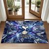 Ковер с дизайном Tottenham Hotspur из хрустального бархата Мягкий декоративный коврик для спальни и прихожей