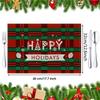 Christmas Cotton Linen Placemats - Heat Insulation Mats for Dining Table