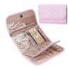 Portable Foldable Jewelry Organizer Fashion Jewelry Display Case Necklaces Storage Pouch  Travel