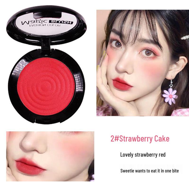 Палетка румян и хайлайтера Ashareya Ethereal Fairy с зеркалом и кистью