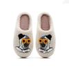 Модные Хэллоуин Ужасы Атлантида Клоун Вышитые Плюшевые Домашние Толстоподошвенные Удобные Меховые Тапочки, Темный Панк Стильные Подарки
