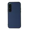 For Sony Xperia 1 IV Accurate Hole Carbon Fiber Texture Shockproof Case