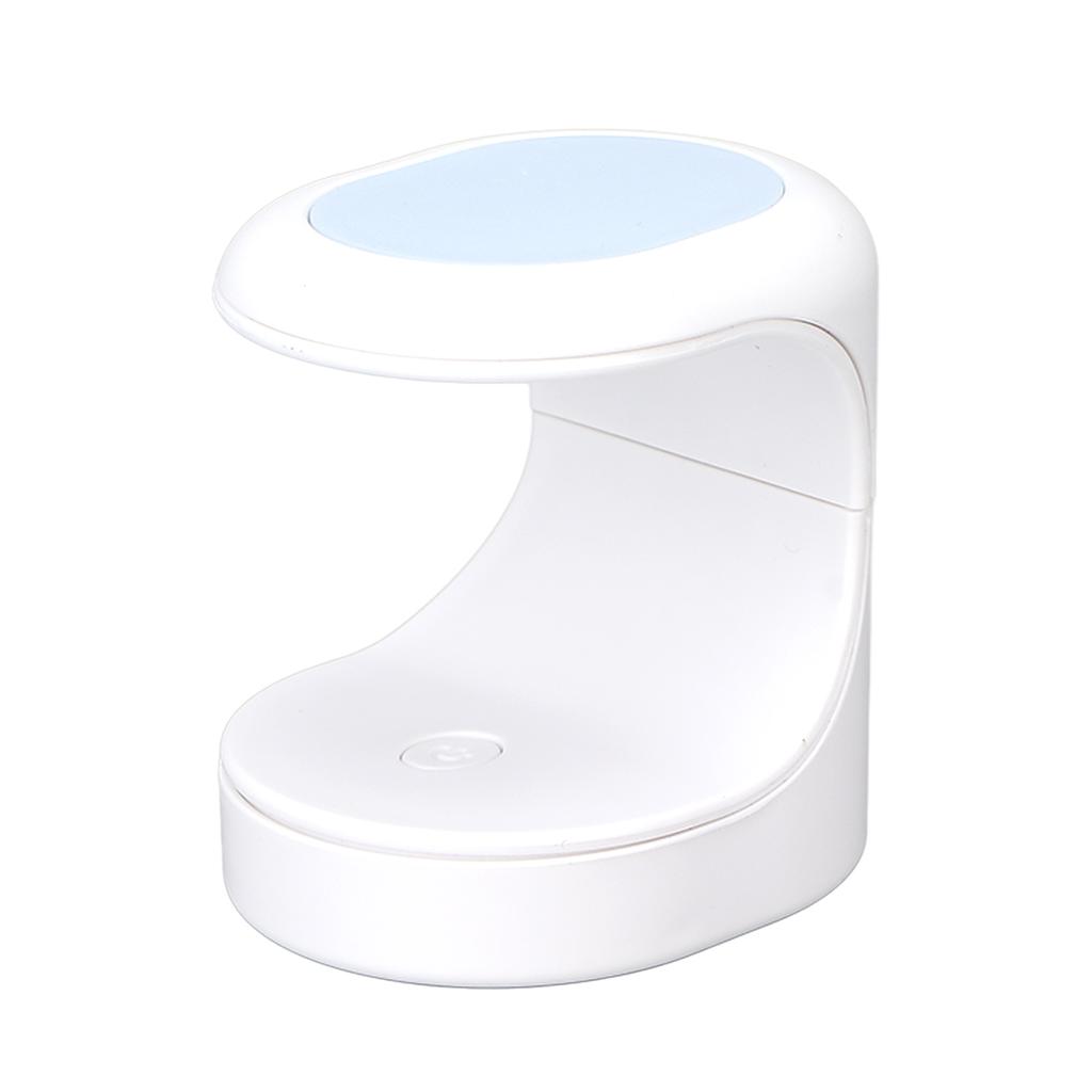 Mini Nail UV LED Dryer 16W 3pcs Light Chips 60s Timing Nail Polish Curing Lamp with USB Cable