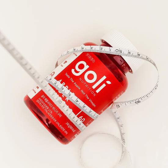 Жевательные конфеты Goli с яблочным уксусом 240г (60 таблеток) (запас на 1 месяц)