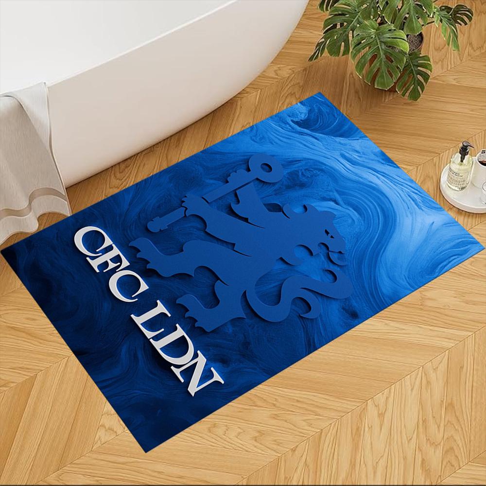 Chelsea Fc Football Player Floor Mat Perfect for Game Room Kitchen Bedrooms Dining Room Anti-slip Rug Office home decor Birthday/Christmas Gift