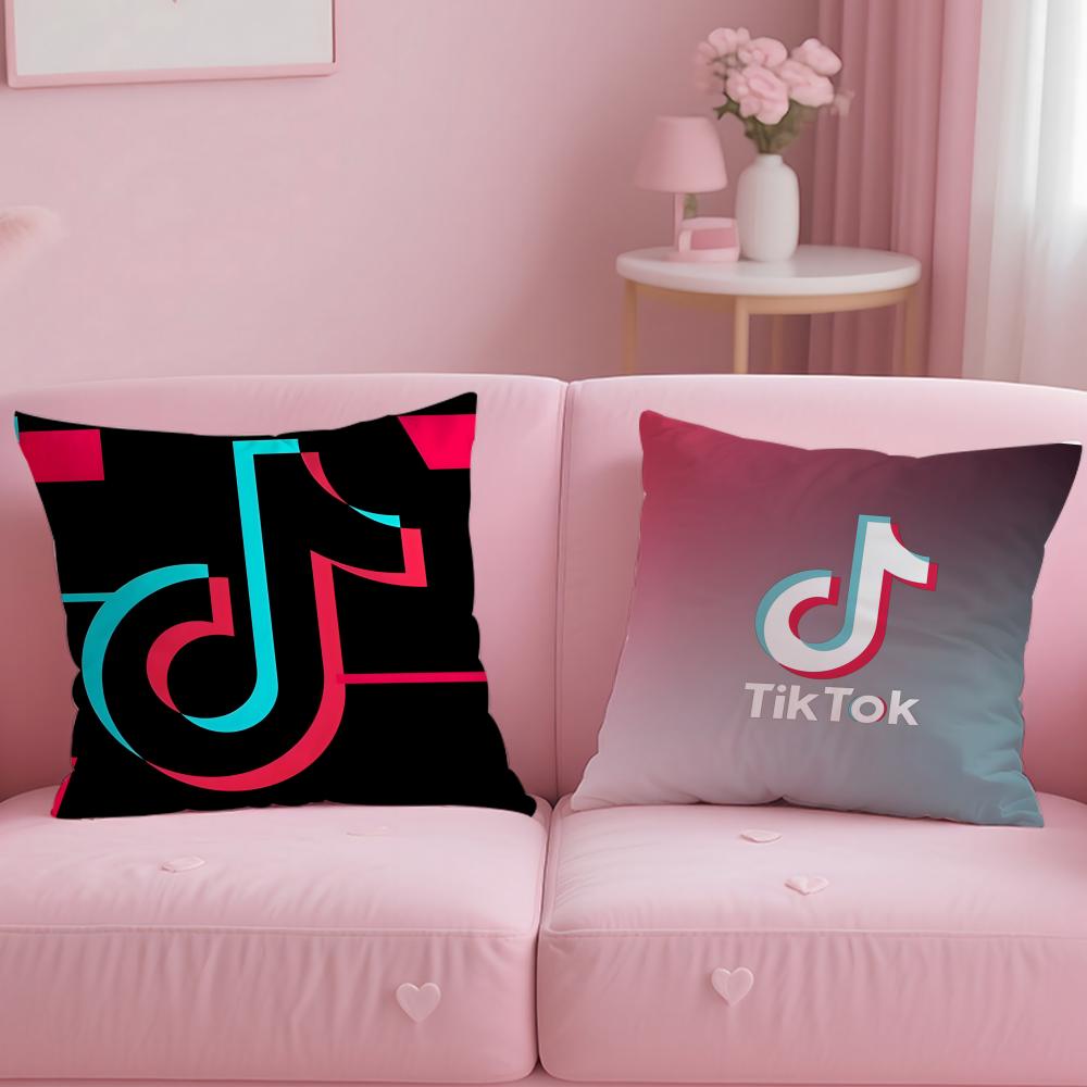 Чехол для подушки T-TikTok-K Удобный двусторонний чехол для подушки Идеально подходит для автомобиля, дивана, спальни и многого другого