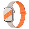Suitable For Apple Watch Applewatch10 Compact Silicone Magnetic Strap Iwatch9876 Generation Se Fine