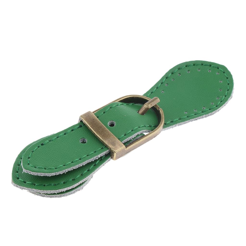 Пришивные застежки-пряжки из натуральной кожи, набор, застежка для сумки, товары для рукоделия