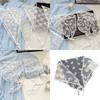 Vintage Style Lace Triangle Scarf for Home Decors Fashion Headwrap with Floral Patterns and Breathable Polyester Fabric