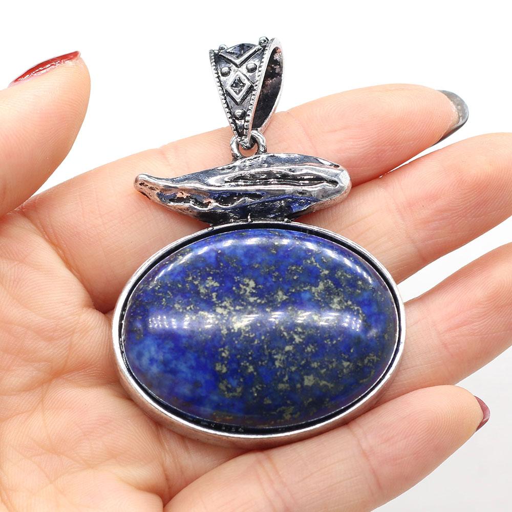 Кулон из натурального камня агат/розовый кварц/лазурит/малахит кулон для изготовления ювелирных изделий DIY аксессуар для ожерелья