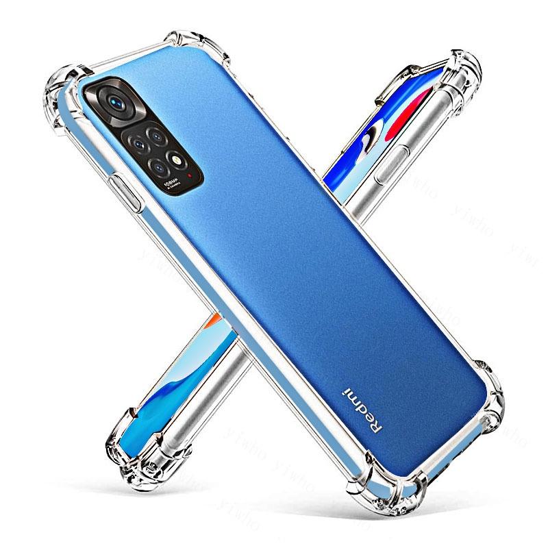 Прозрачный чехол для Xiaomi Redmi Note 14 13 12 11 10 9 8 7 Pro 12S 11S 10S 9S 8T 14C 13C 12C 10C14T 13T 12T 11T 10T 9T Pro F3 F4 GT F5 F6 Pro C65 C75