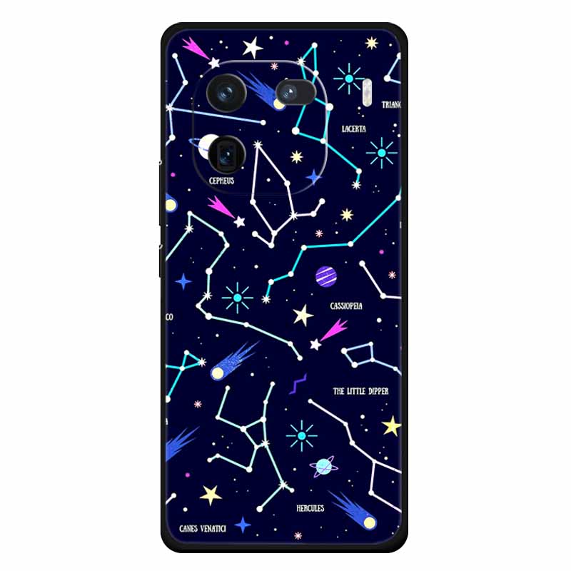 For Vivo Iqoo 12 Case Soft Silicone Cat Owl Fashion Back Covers for Vivo iQOO 12 Pro Cases Marble Shockproof Phone Shells Iqoo12