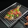 Двусторонняя сетка для гриля из нержавеющей стали