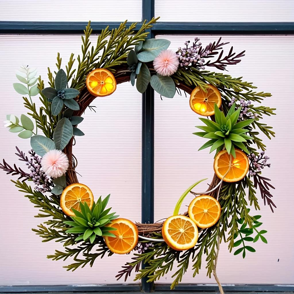 6 шт. 11,81-дюймовые деревянные венковые кольца, деревянная форма для венка с отверстиями, висячая толщина цветочная рамка для венка для свадьбы