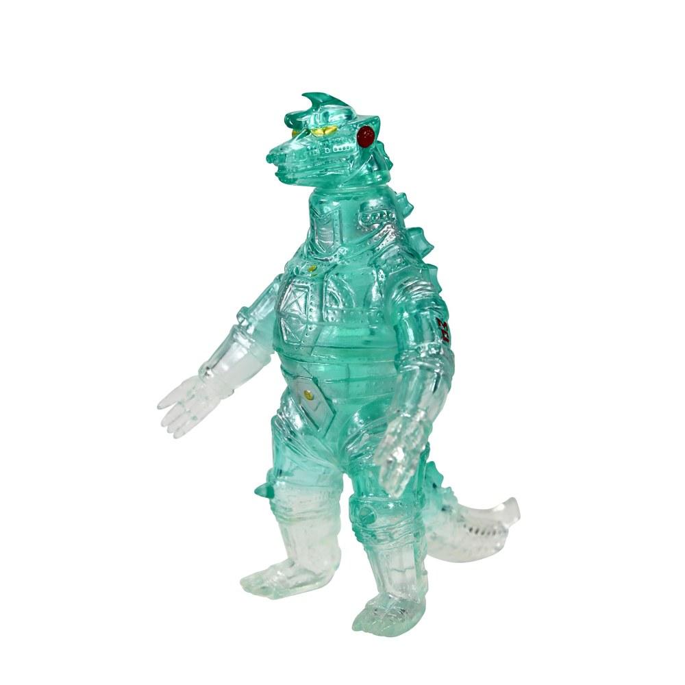 Ccp Middle Size Series Godzilla EX Mechagodzilla 1974 Clear Green PVC Figure 130mm Pre-painted Vinyl