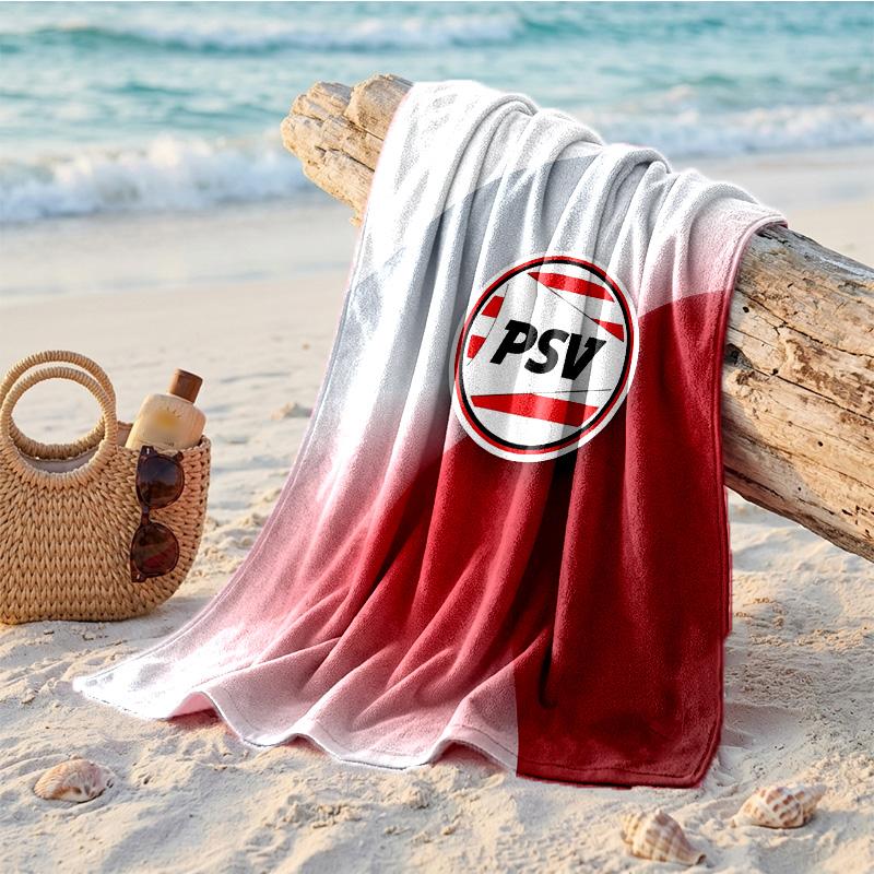 PSV Eindhoven FC Print Microfiber Beach Towel Quick Dry Absorbent Large Towel For Beach Swimming Travel