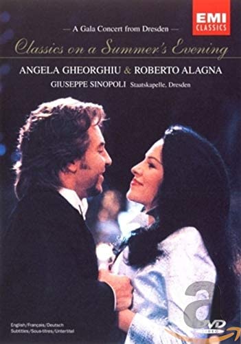 DVD РОБЕРТО АЛАГНА, АНЖЕЛА ГЕОРГИУ, Г - Классика летним вечером [DVD 724349250192 EMI Classics 2001 Голландия Классика Б/У
