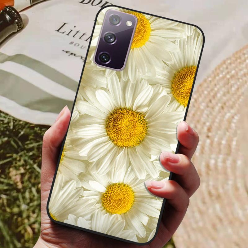 For Samsung Galaxy S20 FE S20FE Case Fashion Silicone Cover For Samsung S20 Fan Edition S20 Lite S 20 FE Phone Case Black Bumper