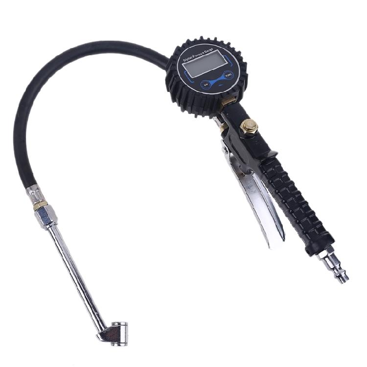 Digital Tire Inflator Pressure Gauge 200 PSI Heavy Duty for Cars Trucks Bicycle