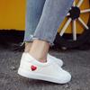 2025 Autumn New Korean Version of Little White Shoes Sports and Leisure Round Head Board Shoes Ins Fire Fashion Shoes