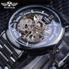 Men's Fashion Casual Hollow Mechanical Movement Automatic Mechanical Watch