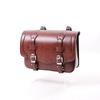 DEGNER Synthetic Leather Saddle Bag for Motorcycles Brown 9L DSB-1